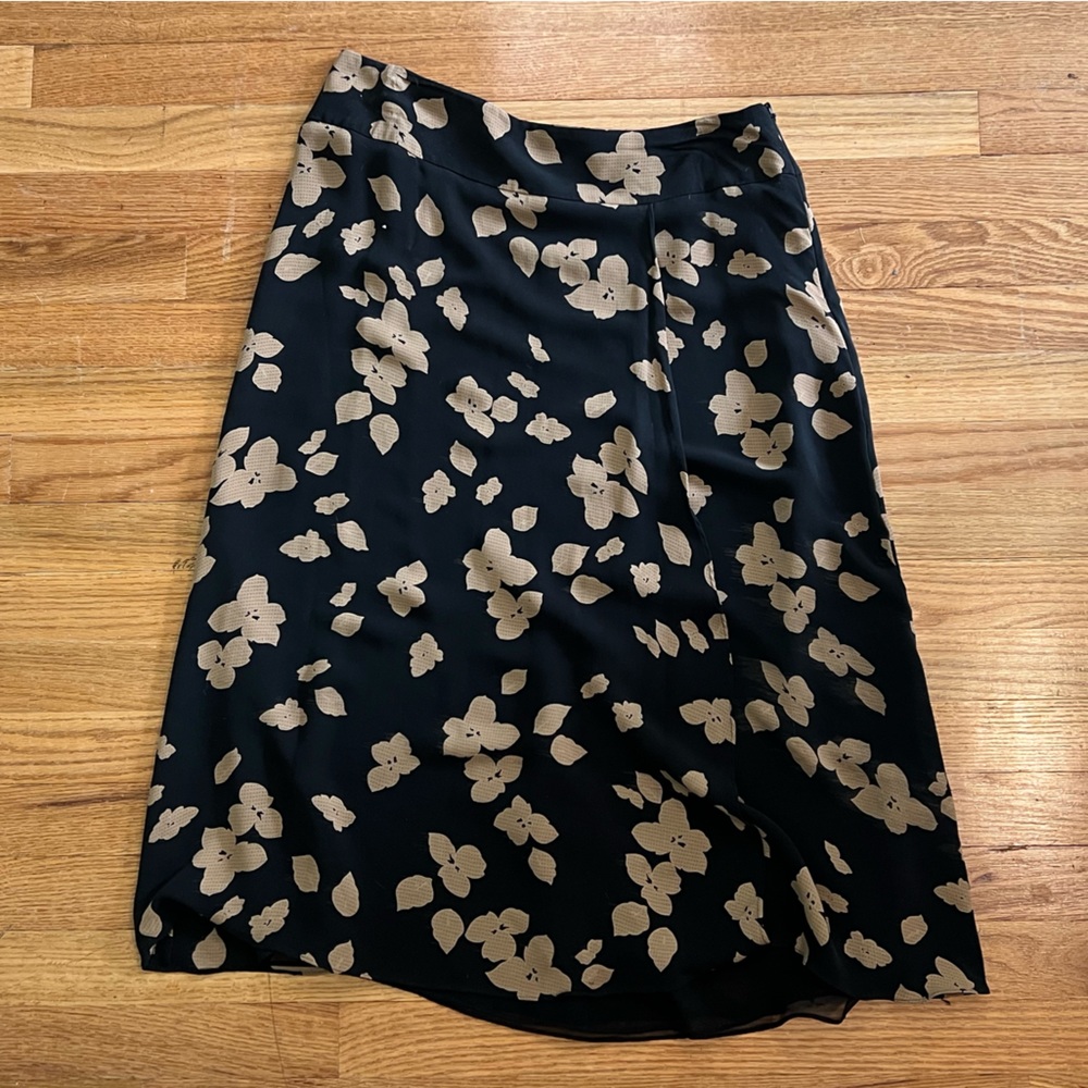 Floral Midi Skirt